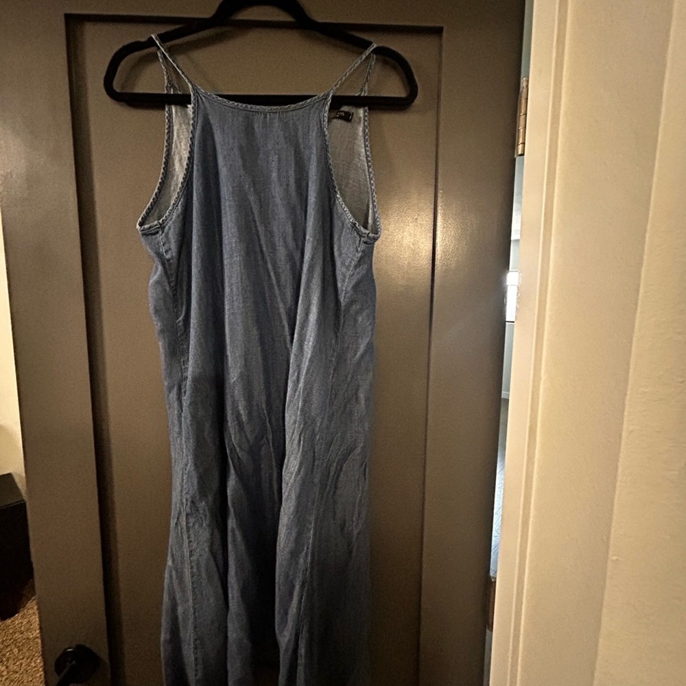 Blue denim Strap Sundress